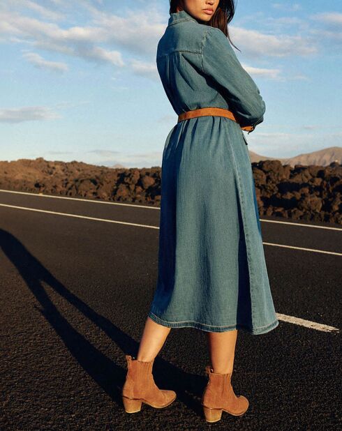 Robe en jean Midi Renly stone