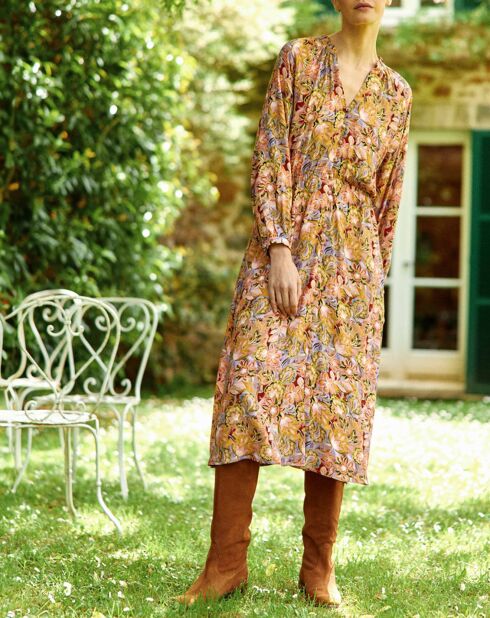 Robe Rena fondu multicolore