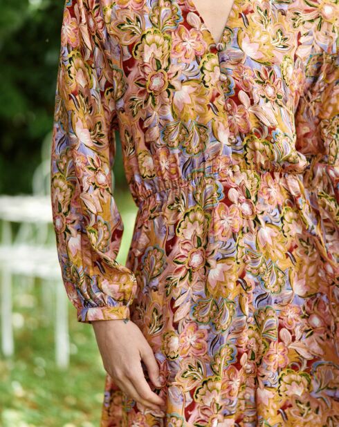 Robe Rena fondu multicolore