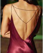 Robe Rainee bordeaux
