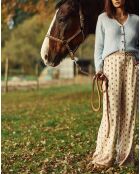 Pantalon Polia boho beige