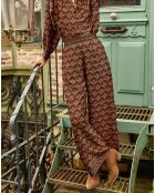 Pantalon Penny romano marron