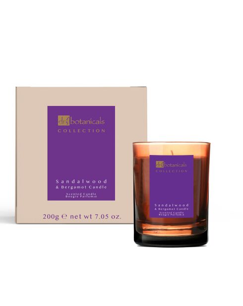 Bougie Bois de Santal & Bergamote - 200g