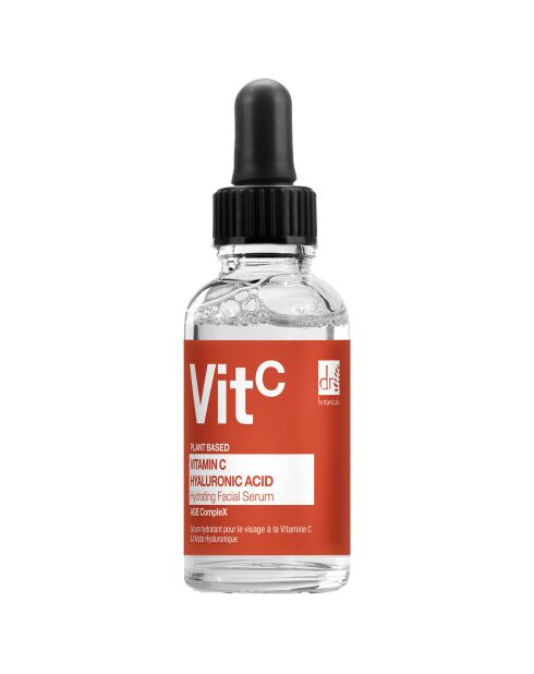 Siero viso con vitamina C e acido ialuronico - 30ml