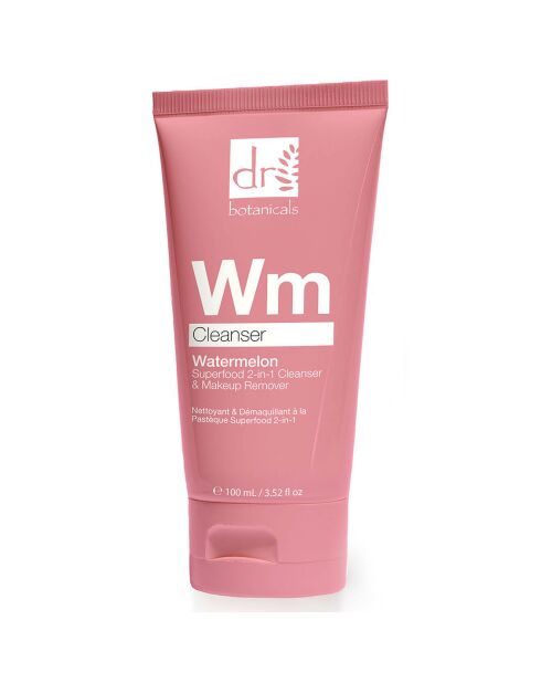 Superfood 2-in-1 watermeloenreiniger en make-upremover - 100 ml