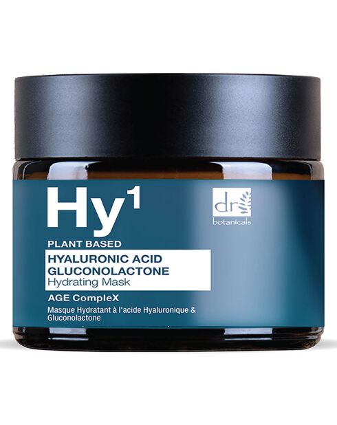 Masker met 1% hyaluronzuur en gluconolacton - 60 ml