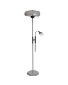 Lampada da terra grigia 8925 - 38x11 cm
