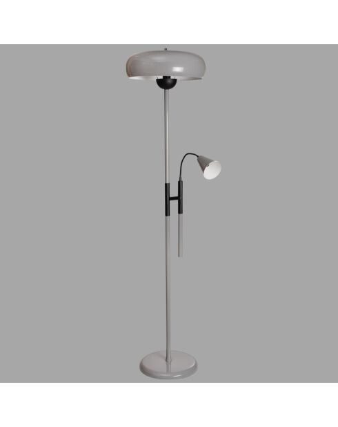Lampada da terra grigia 8925 - 38x11 cm