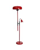 Lámpara de pie roja 8925 - 38x11 cm