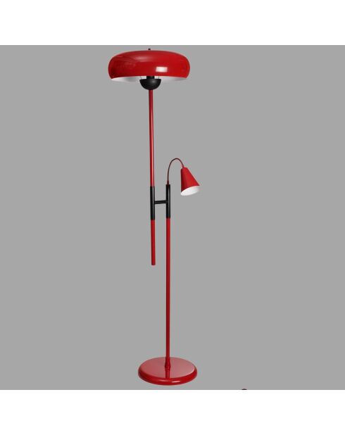 Lámpara de pie roja 8925 - 38x11 cm