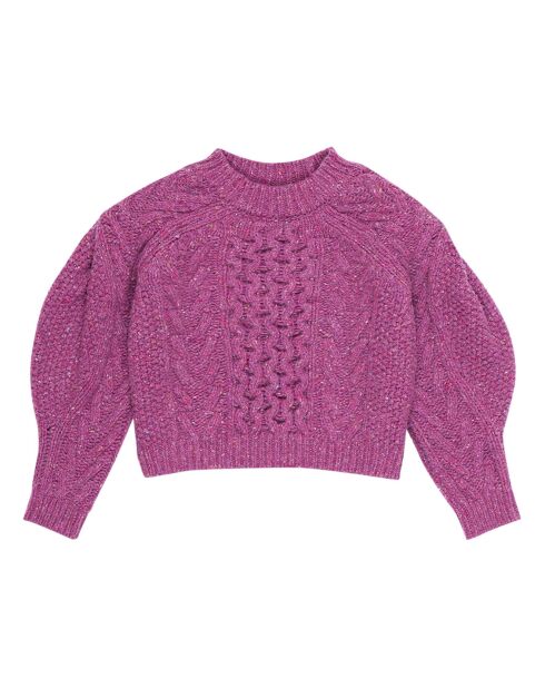 Pull en Laine Recyclée mélangée Tirso hortencia