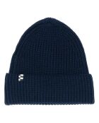 Bonnet en Laine mélangée Brandy bleu marine