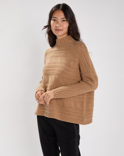 Pull en Laine & Cachemire Nox ocre