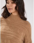 Pull en Laine & Cachemire Nox ocre