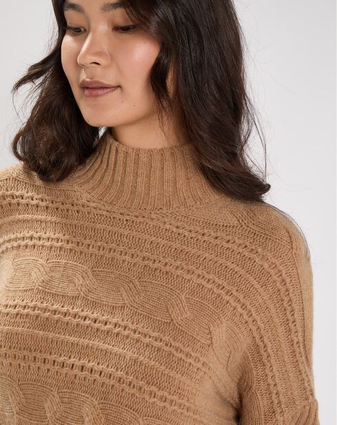 Pull en Laine & Cachemire Nox ocre