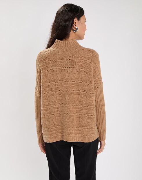 Pull en Laine & Cachemire Nox ocre