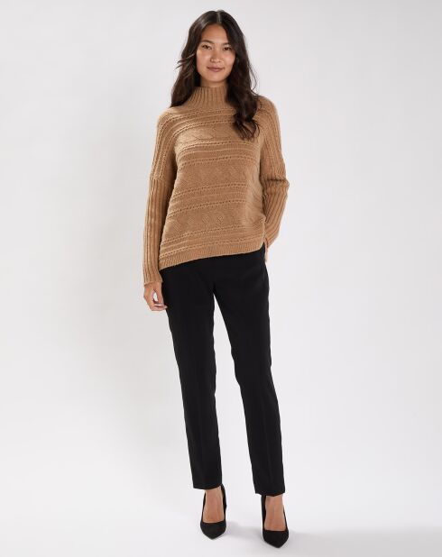 Pull en Laine & Cachemire Nox ocre