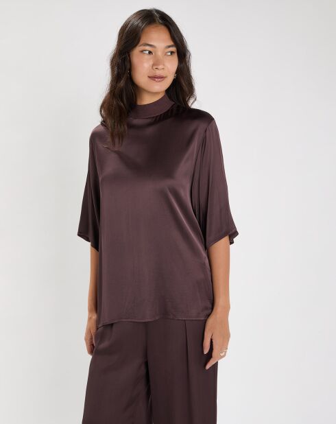 Blouse Mattie raisin