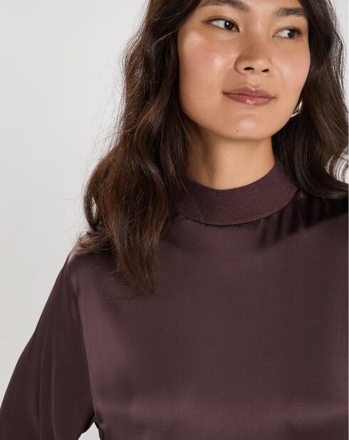 Blouse Mattie raisin