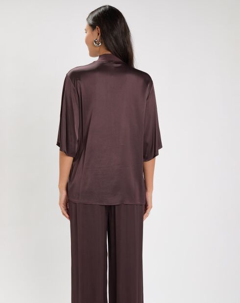 Blouse Mattie raisin