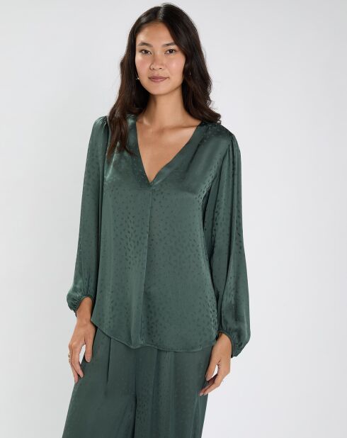 Blouse Enzo verte