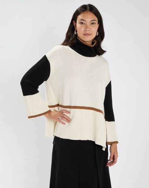 Pull en Laine mélangée Doll crème