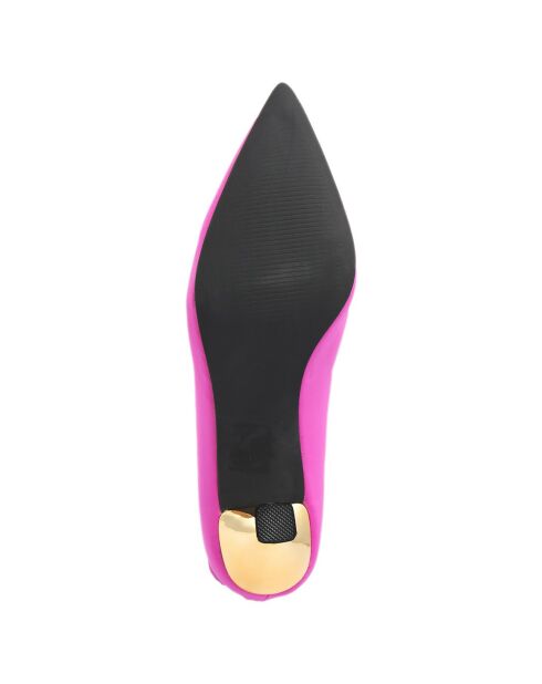Bottines à talon Eugénie fuschia - Talon 5 cm