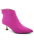 Bottines à talon Eugénie fuschia - Talon 5 cm