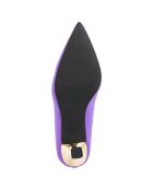 Bottines à talon Eugénie violettes - Talon 5 cm