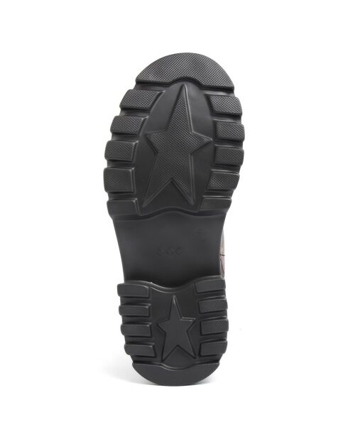 Boots Maia marron- Talon 5 cm