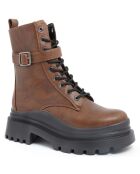 Boots Maia marron- Talon 5 cm