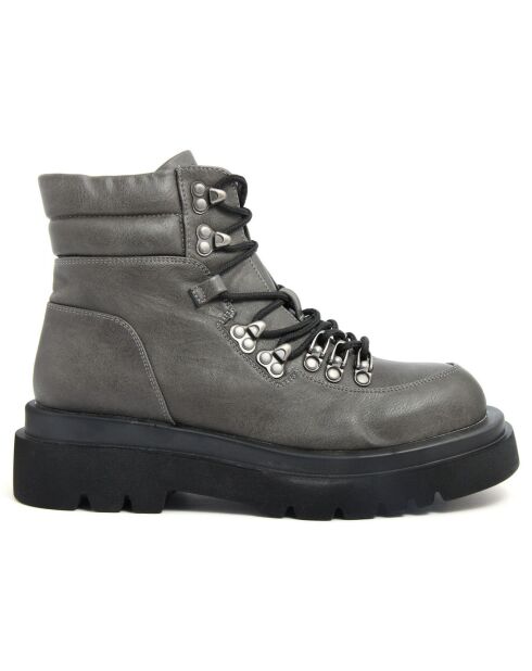 Boots Capucine grises - Talon 5 cm