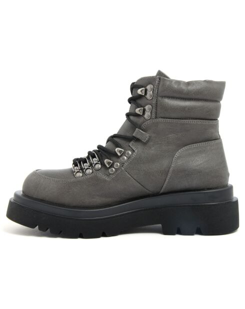 Boots Capucine grises - Talon 5 cm
