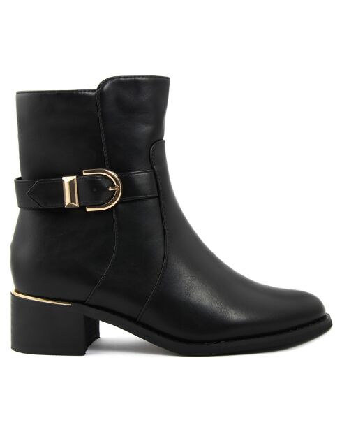 Bottines à talon Manon noires