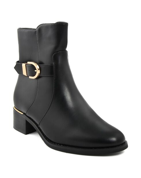 Bottines à talon Manon noires