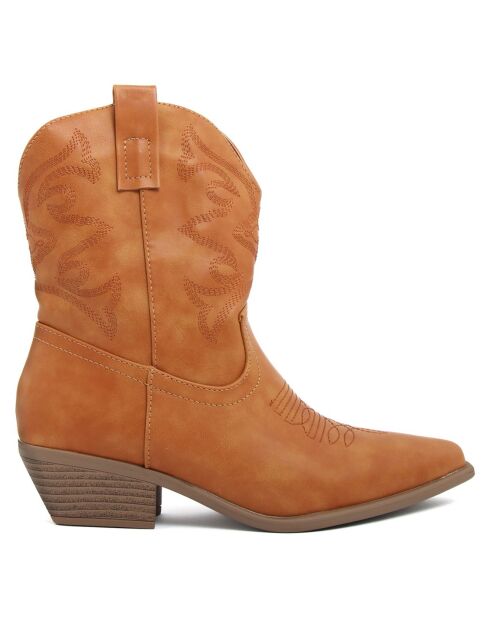 Boots Sisi cognac