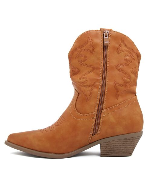 Boots Sisi cognac