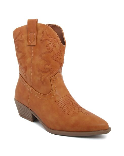 Boots Sisi cognac