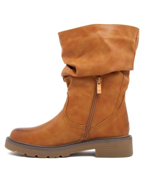 Boots Maité cognac