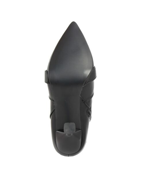 Bottines à talon Gabrielle noires - Talon 5 cm