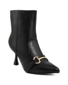 Bottines à talon Gabrielle noires - Talon 5 cm