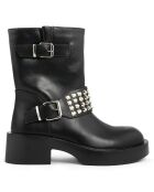 Boots Alix noires - Talon 5 cm