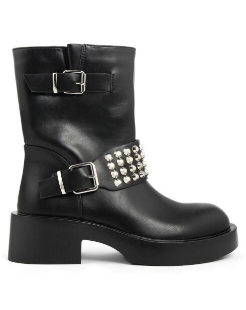 Boots Alix noires - Talon 5 cm