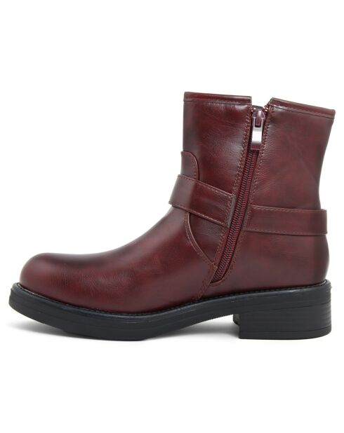 Boots Anaïs rouges