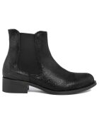 Boots en Cuir Ella noires