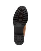 Boots en Cuir Pia  camel