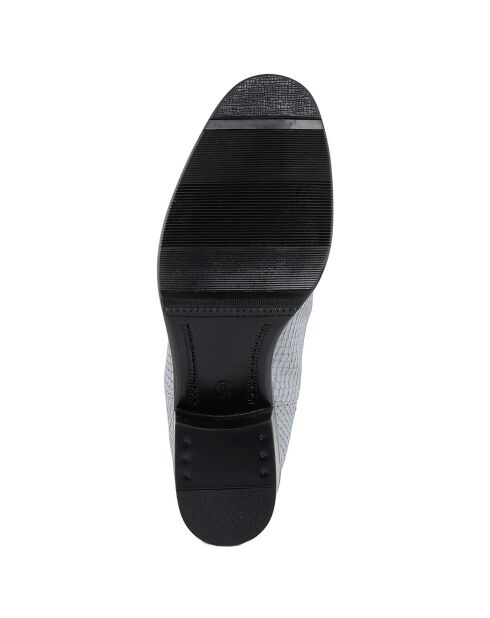 Bottines à talon en Cuir Joy grises