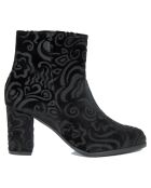 Boots Clarisse noires - Talon 8 cm