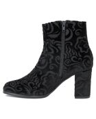 Boots Clarisse noires - Talon 8 cm