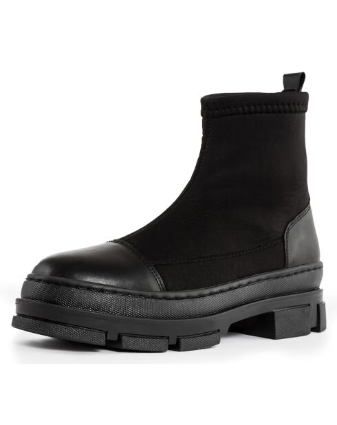 Boots Mahaut noires - Talon 5 cm